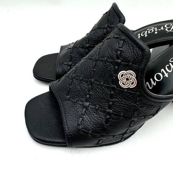 Brighton Riley Laced Heel Slides woman’s size 8.5 Black - Picture 4 of 13